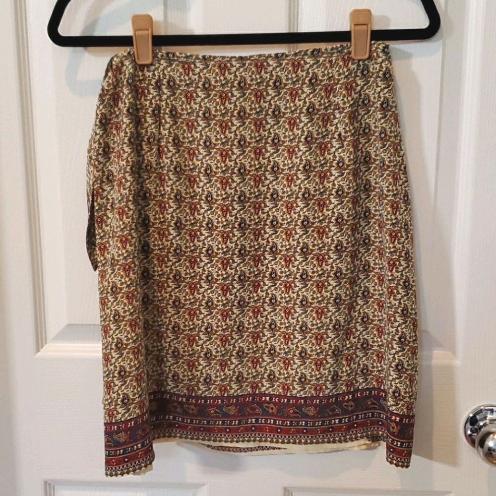 NWT Charter Club 100% Silk Top & Skirt size 10 - Picture 4 of 16